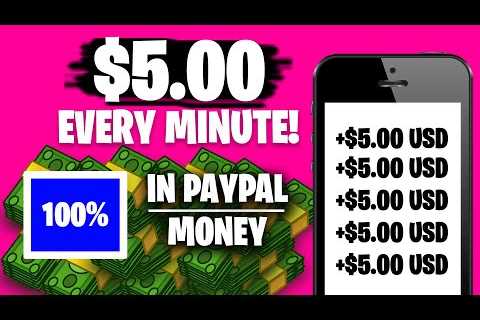 Make $5 In PayPal Money Every 60 Seconds! (FREE PAYPAL MONEY 2022)