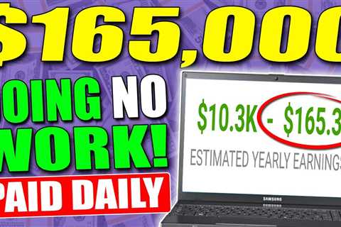 How To Make $165,000 In Passive Income Doing Nothing Using YouTube and FREE Traffic!