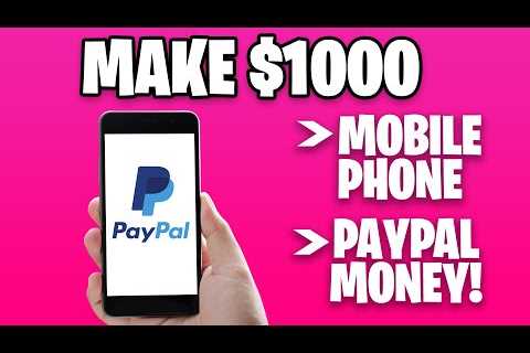 Make $1000 Per Day In PayPal Money! (Make PayPal Money Easily 2022)