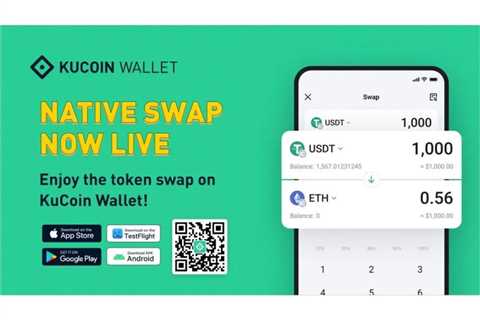 KuCoin Wallet adds a native swap feature to offer users the lowest exchange fees