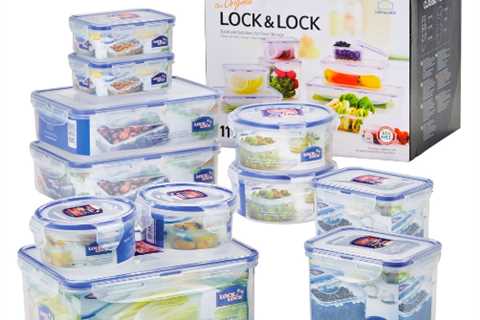 Large Sale on Lock & Lock Meals Storage Merchandise!
