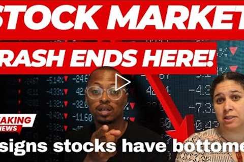 When Will the Stock Market Crash End? - 4 Signs to Watch for the Stock Market Recovery