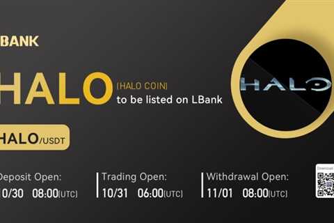 LBank Exchange will list HALO COIN (HALO) on October 31, 2022