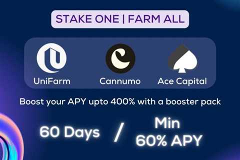 UniFarm launches Thunder Farm 2.0 with $UFARM, $CANU and $ACEC going live on the BSC Network