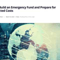 The Importance of an Emergency Fund and How to Get Started