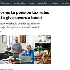 Chancellor Hunt Announces Sweeping Changes to UK Pensions System