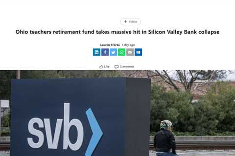 Pension Funds Lose Millions in SVB Collapse, Investigation Underway