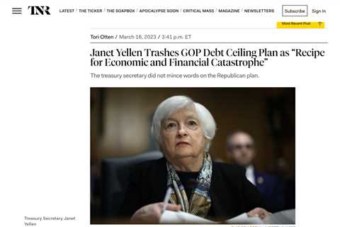 Janet Yellen Reassures Senate Finance Committee: US Banking System Remains Sound