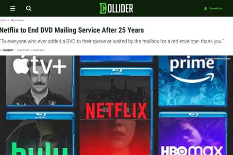 Netflix Shuts Down DVD by Mail Business, DVD.com, After More Than Two Decades
