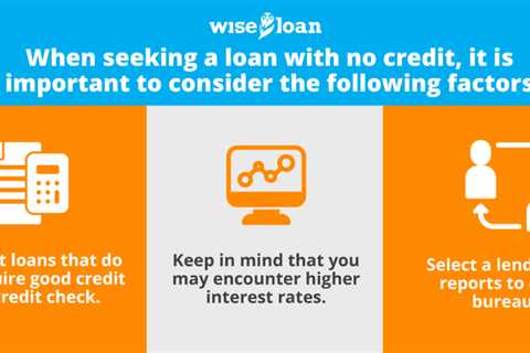 Is It Possible to Take Out a Loan With No Credit?