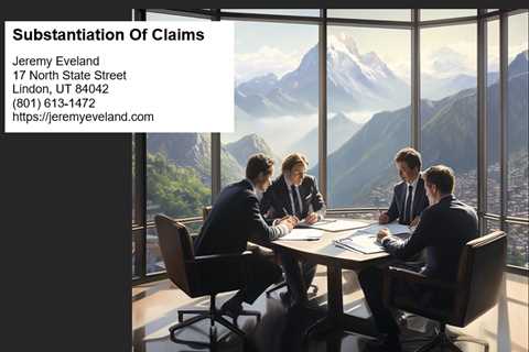 Substantiation Of Claims