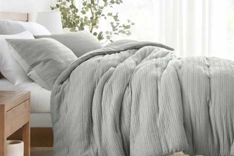 Linens & Hutch Waffle Textured Down-Various Comforter Units as little as $44.20 shipped!