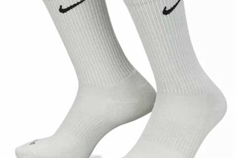 Nike Males’s On a regular basis Plus Cushioned Coaching Crew Socks (6 Pairs) solely $19.99, plus..