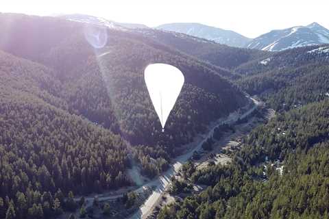 Balloons will surf wind currents to trace wildfires