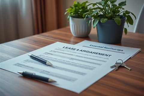 Essential Renting Tips to Know Before Signing a Lease